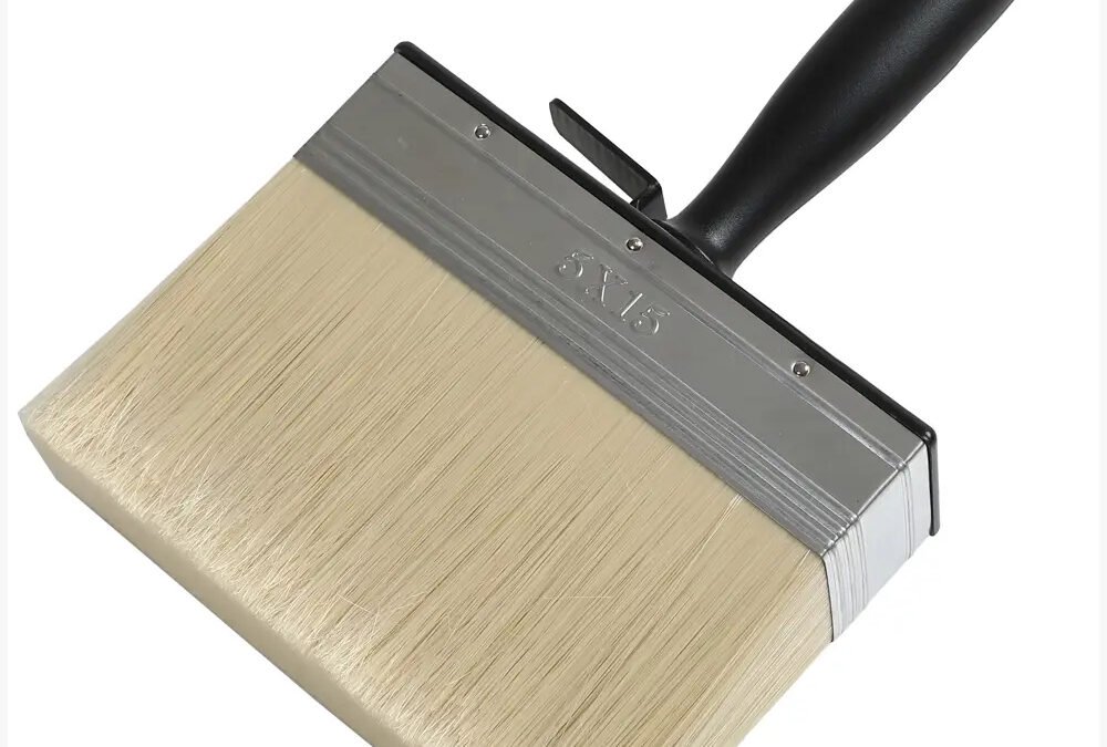 50mm×150mm Block Paint Brush With Plastic Handle