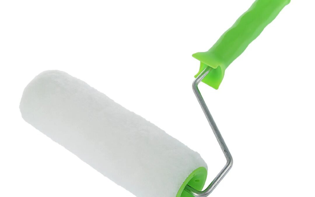Paint roller white polyester 48x250mm