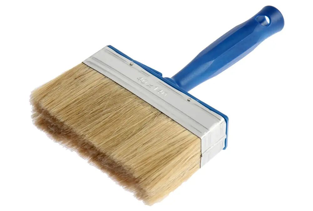 40mm×140mm Block Paint Brush With Plastic Handle
