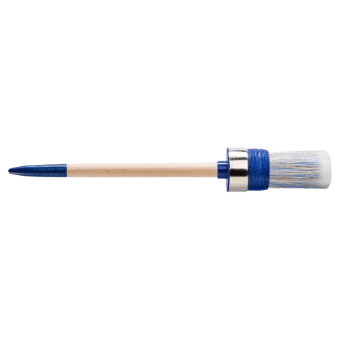 Paint brush round combined bristles