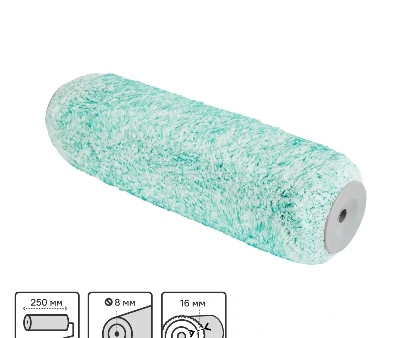 250mm×48mm Microfiber 18mm pile