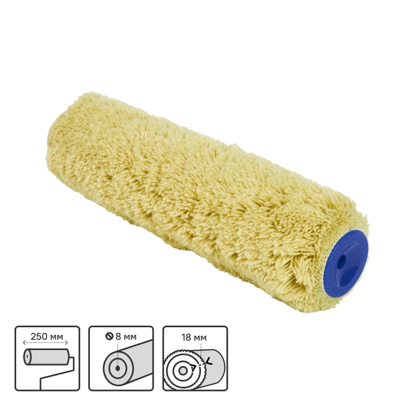 250mm×48mm Paint roller syntex