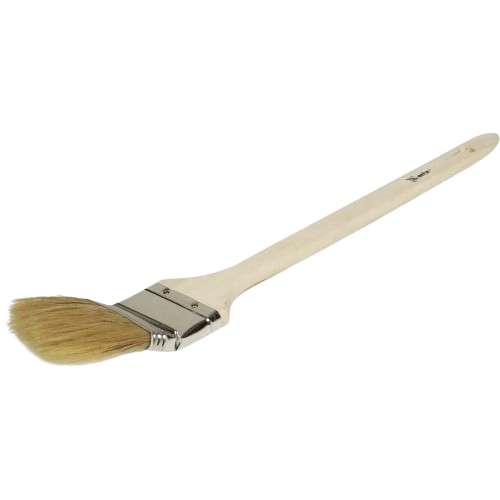 3“Radiator Paint Brush With Wooden Handle