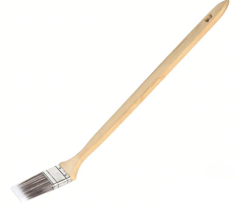 2”3“Radiator Paint Brush With Wooden Handle