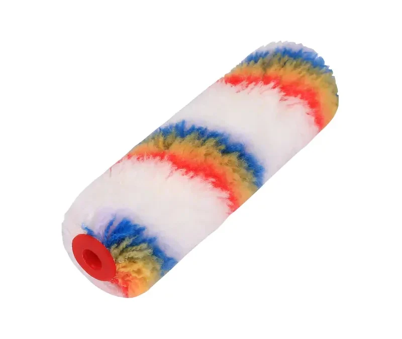 4inch rainbow color acrylic mini roller