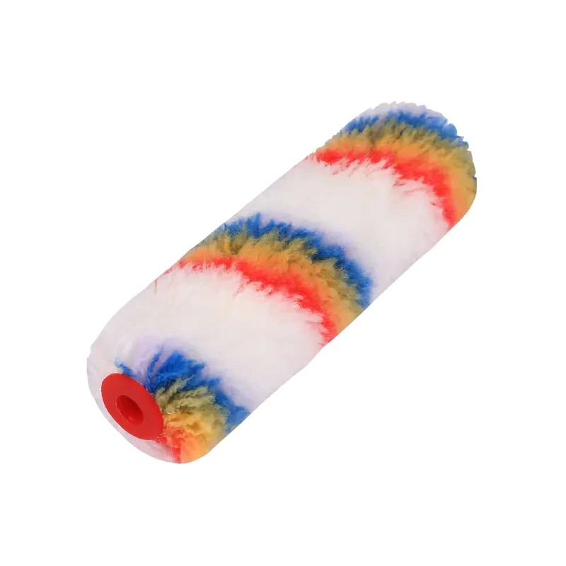 4inch rainbow color acrylic mini roller