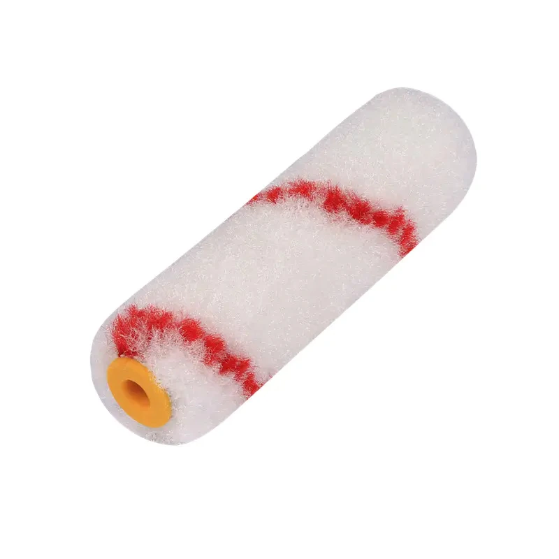 4inch red strip polyamide mini roller