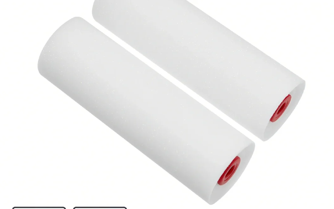 4inch white foam roller-D15mm