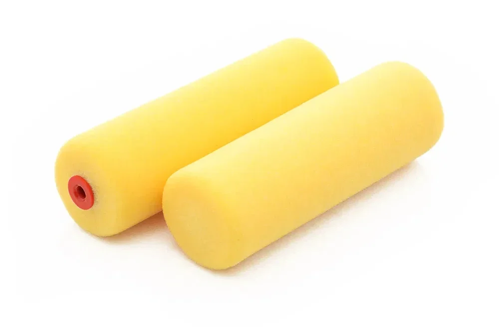 4inch yellow foam roller-Medium density-D15mm