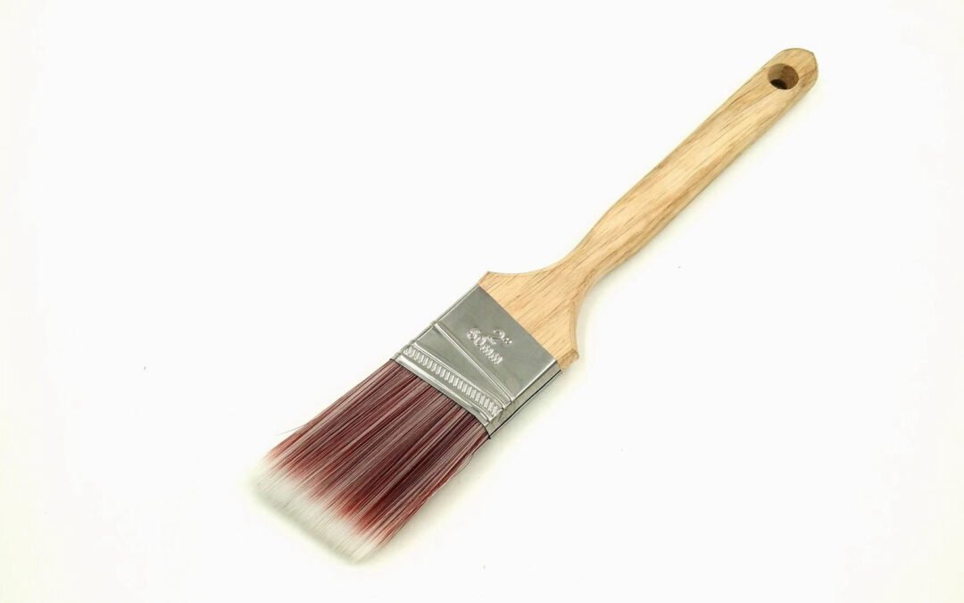 2“ Angle Sash Paint Brush With wooden handle