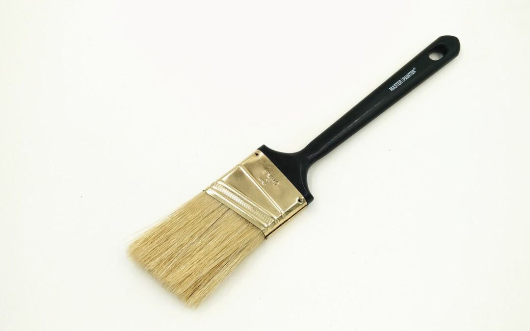 2“ Angle Sash Paint Brush With plastic Handle