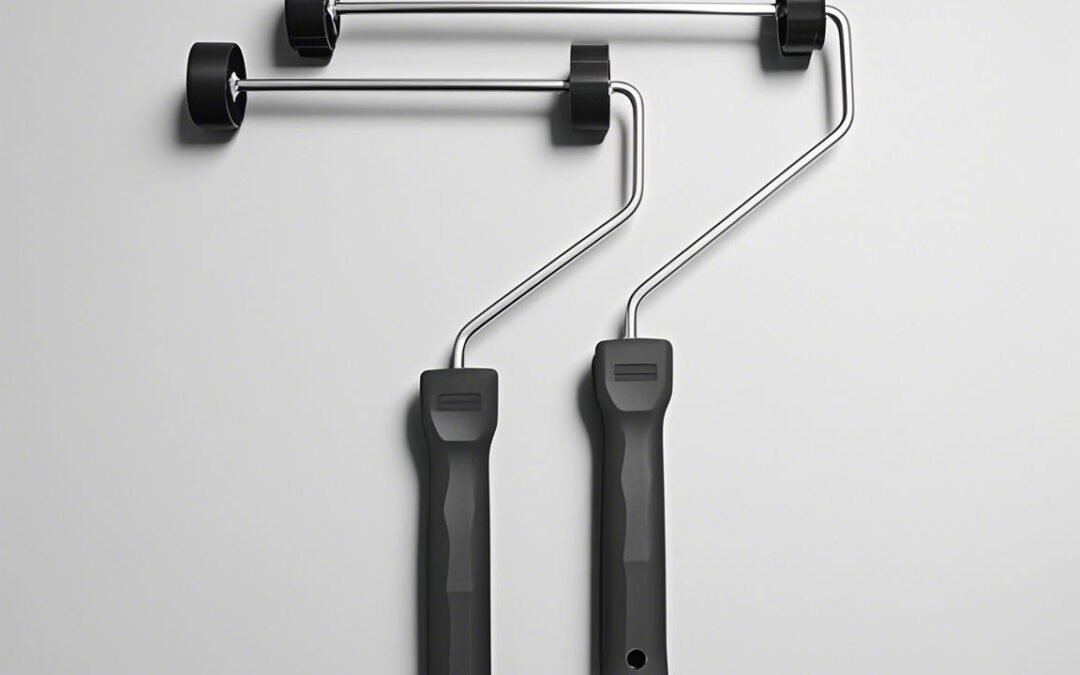 7inch &9inch two cap roller frame