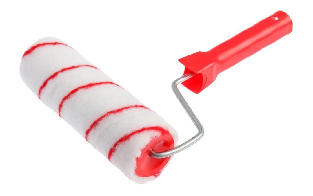 Paint roller red line 48x250mm