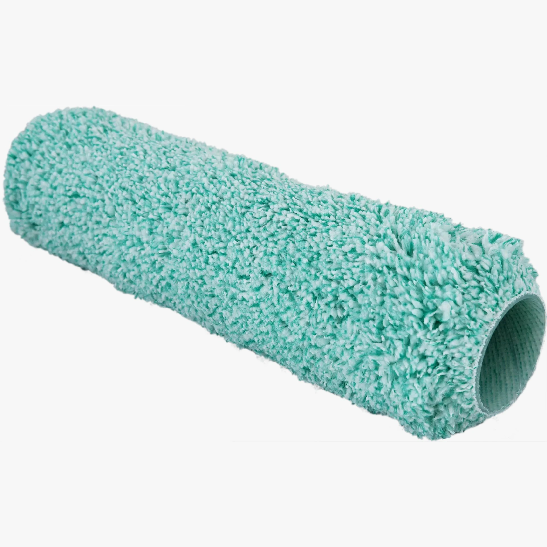 9inch green mix white microfiber roller cover