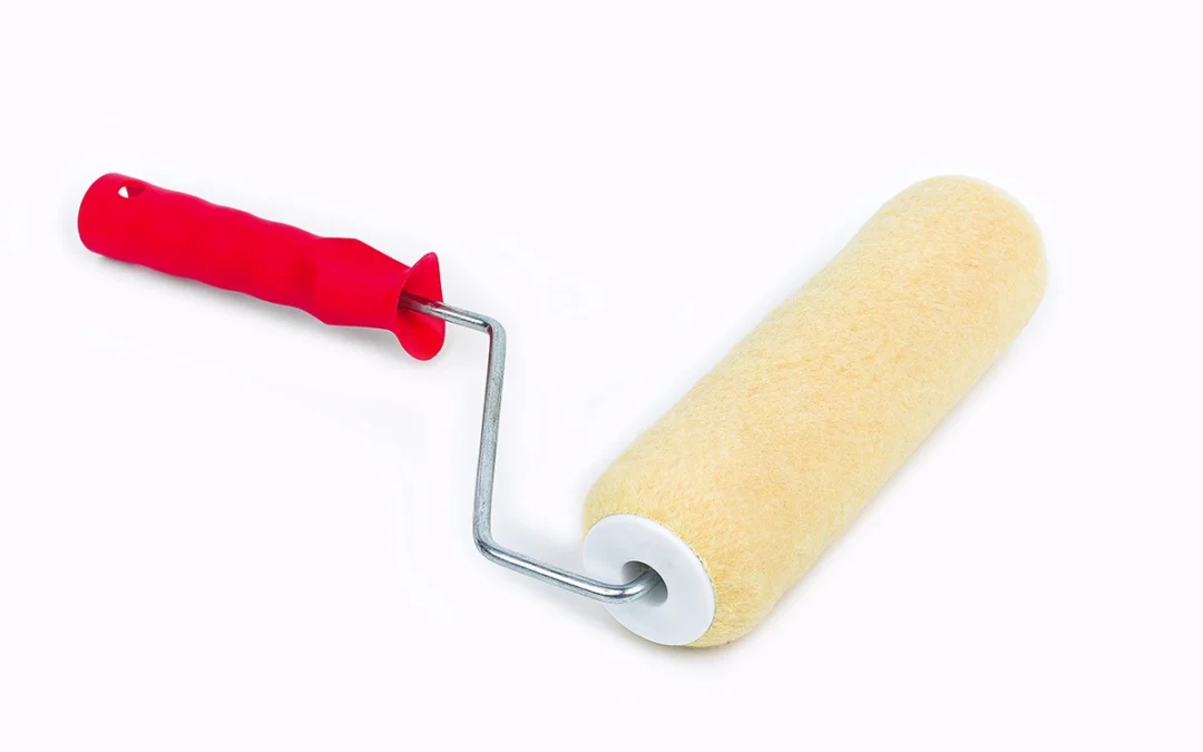9inch light yellow polyester paint roller