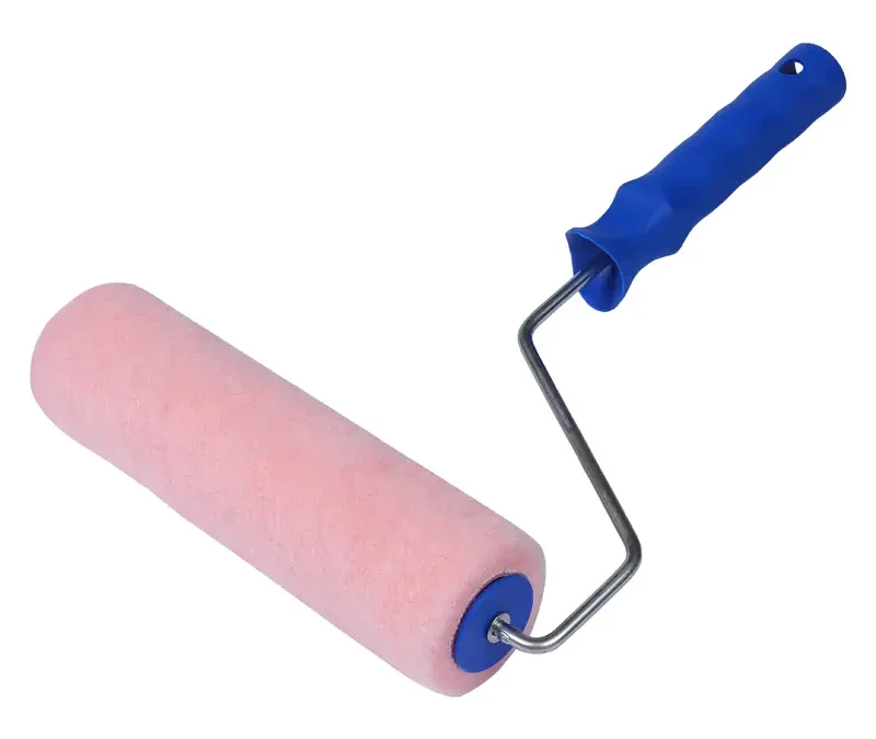 9inch pink polyester paint roller