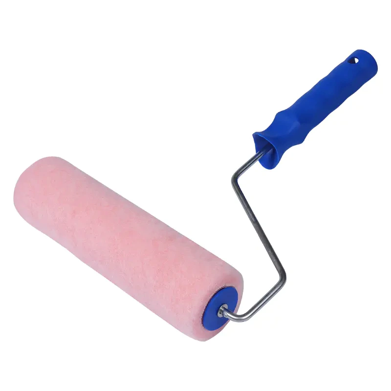 9inch pink polyester paint roller