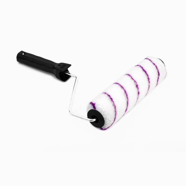 9inch purple acrylic paint roller
