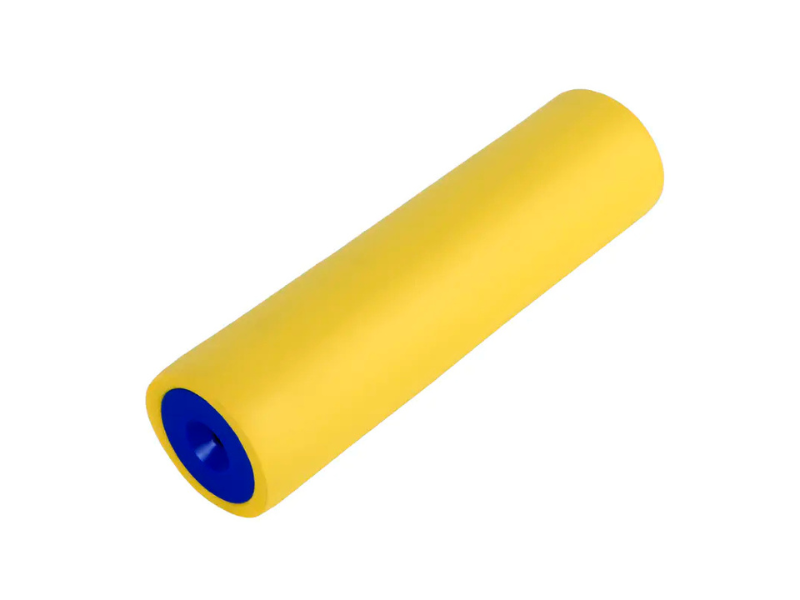 Rubber Pressure Wallpaper Roller D40×250 mm Bracket 8 mm (Without Handle)